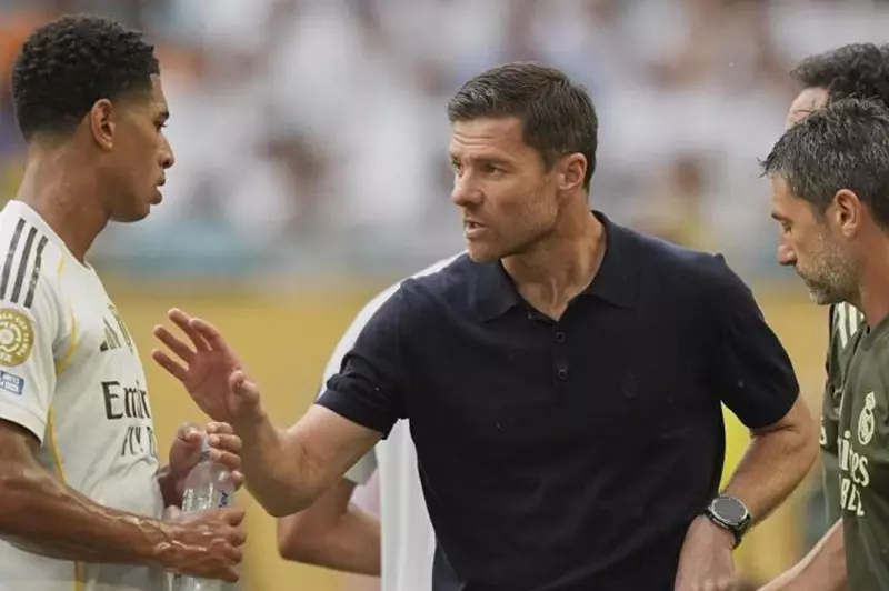 تشابي ألونسو وبيلينجهام- ريال مدريد